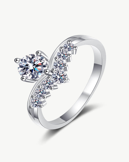 1 Carat Diamond Crown Ring