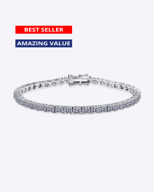 4.9 Carat Diamond Tennis Bracelet - MASON TENNIS™