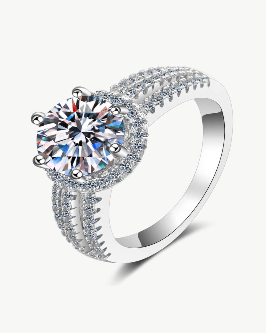 2 Carat Diamond Round Ring