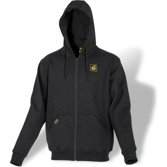Black Cat Cat Zipper Sweater XL