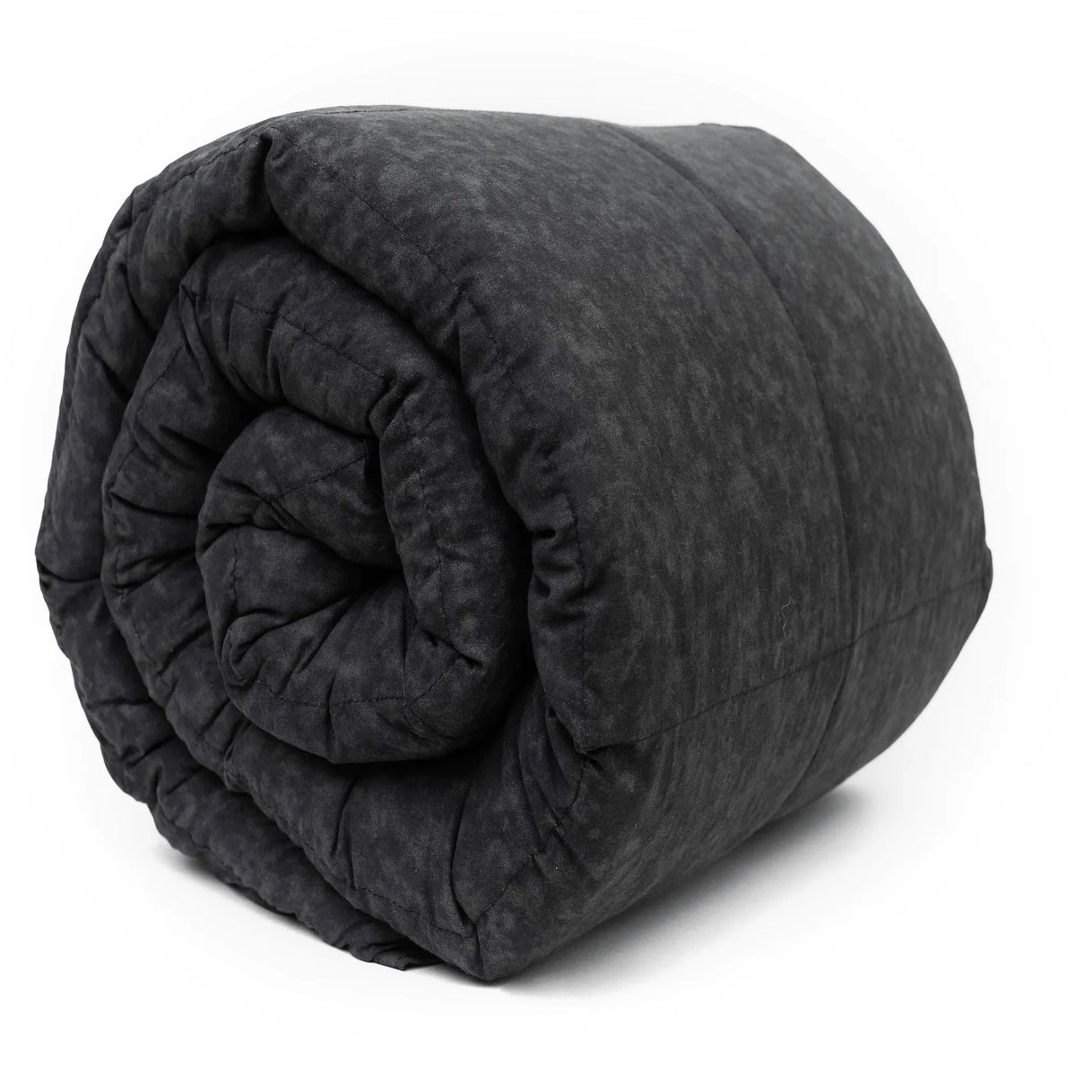 Solid Cotton Weighted Blanket - Black / Kids (38"x50") / 5 lbs
