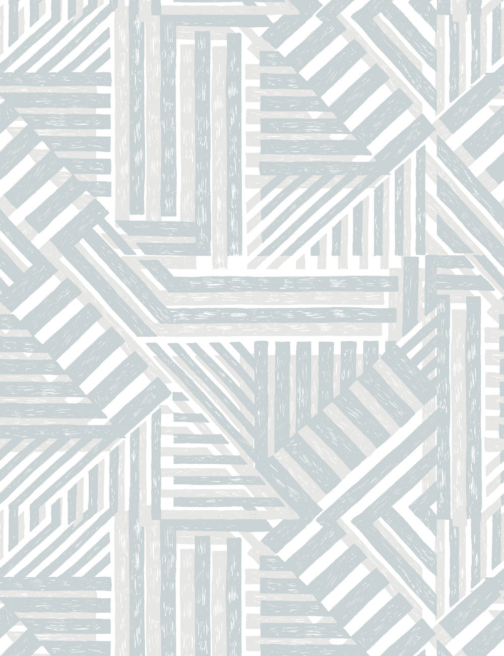 'Bloc' Wallpaper by Wallshoppe - Elephant - Traditional / 27 in. x 27 ft.