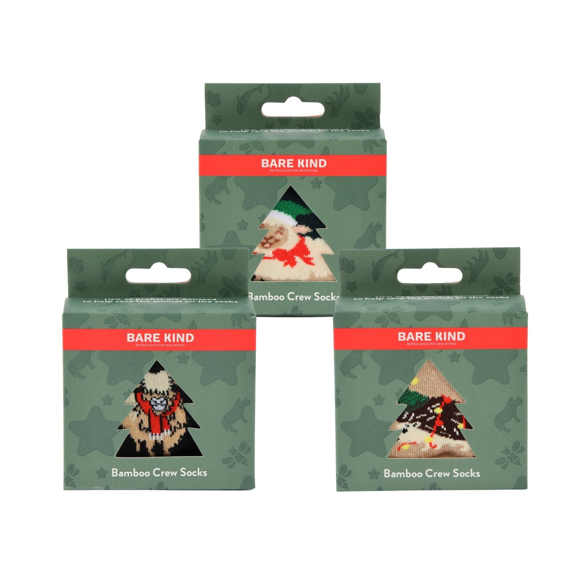 Farmyard Bauble Bundle of 3 | UK Adult 7-11