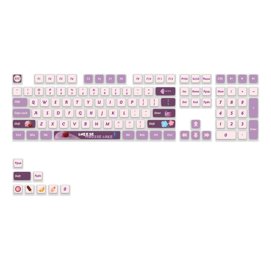 Blueberry Grape Jam Keycap Set (116-key)