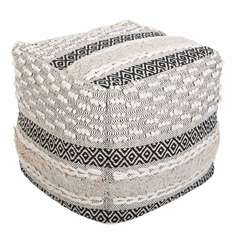 Boho Sitzwürfel Pouf Mara