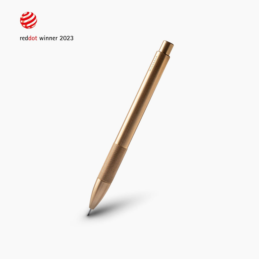 Wingback Mechanical Pencil - Brass 0.5mm