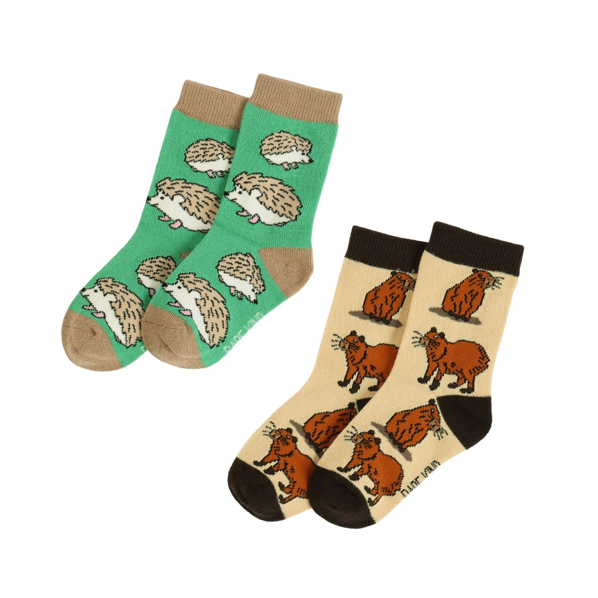 Kid’s Autumn Colour Socks Bundle of 2 | Kids 12-24 Months | UK Size 5.5-7