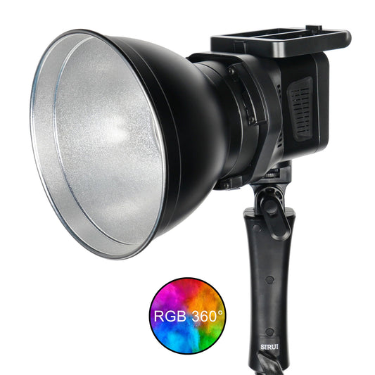 SIRUI C60R LED-Dauerlicht RGB-360m-Color 60W - superleise 20dB - Foto- + Videoleuchte