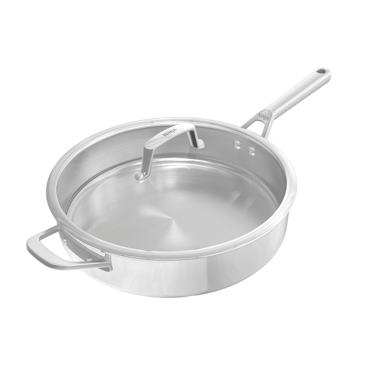 Ninja EverClad Stainless Steel 26cm Saute Pan [] in Silver | C90126DE | by SharkNinja