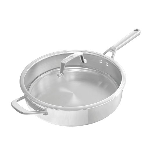 Ninja EverClad Stainless Steel 26cm Saute Pan [] in Silver | C90126DE | by SharkNinja