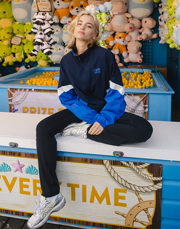 Kin Windbreaker in Azure Blue - XS / Azure Blue