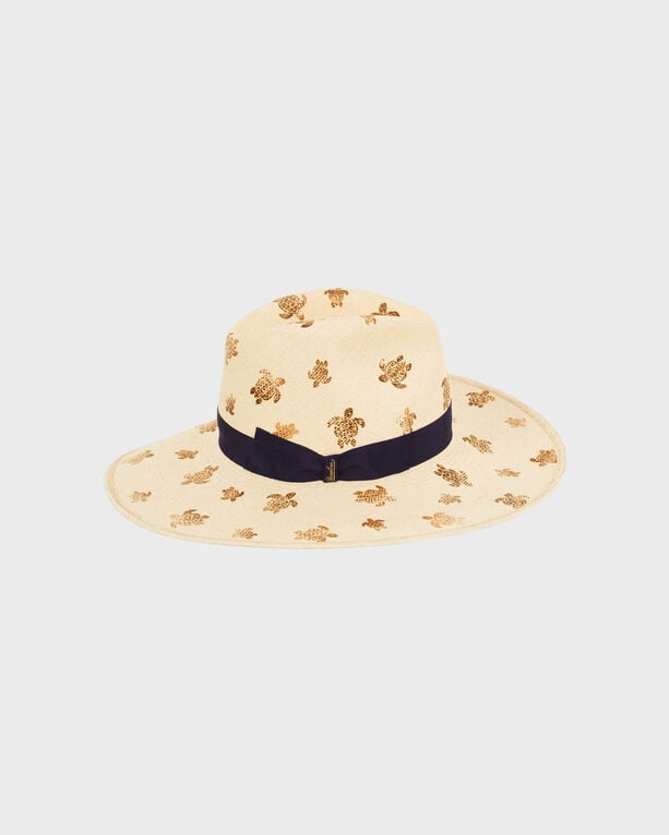 Vilebrequin - Women Straw Hat - Vilebrequin X Borsalino - Hat - Claudia - Beige - Size S