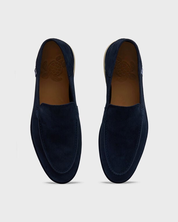 Vilebrequin - Men Suede Loafers - Shoes - Claude - Blue - Size 45