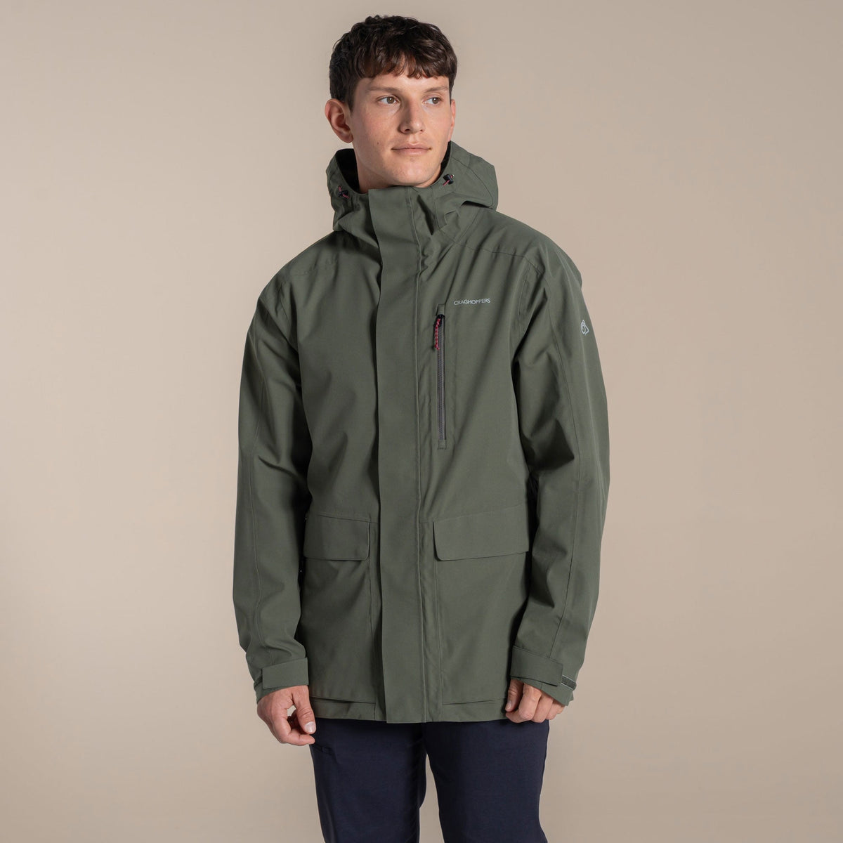 Craghoppers Men's Lorton II Waterproof Jacket | Dark Sage