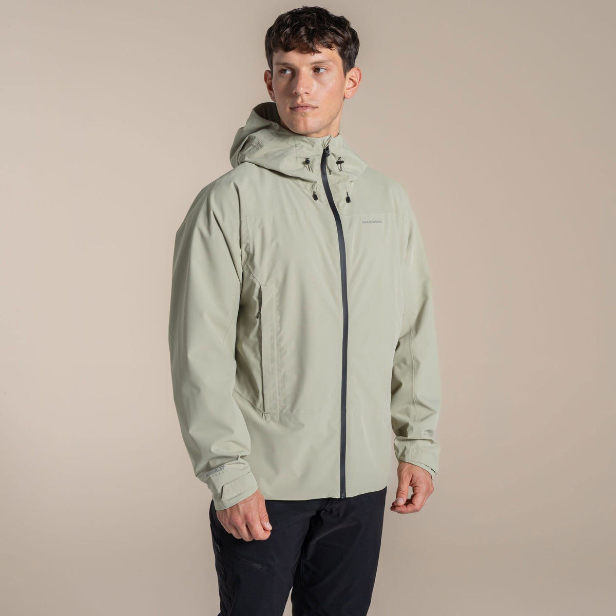Craghoppers Men's Ponsa Waterproof Jacket | Bay Leaf