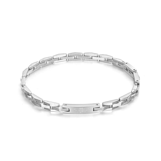 Police Herren Armband Kette Silber 20 cm Edelstahl Herrenarmband Silber Kette Herren Schmuck