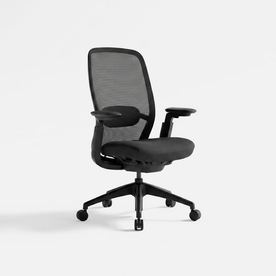 COLAMY AETHER Ergonomic Middle Back Mesh Office Chair - Black
