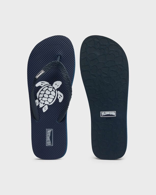 Vilebrequin - Women Flip Flops Turtle - Shoes - Coppa - Blue - Size 40/41