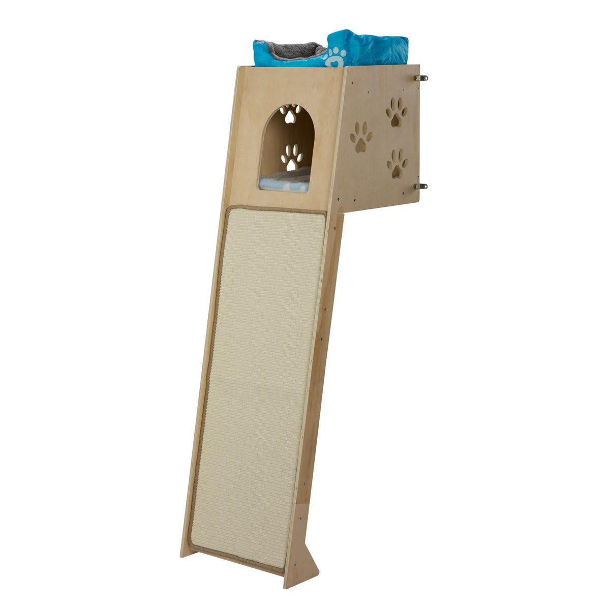 Coziwow 55"H Leaning Wall Cat Tower