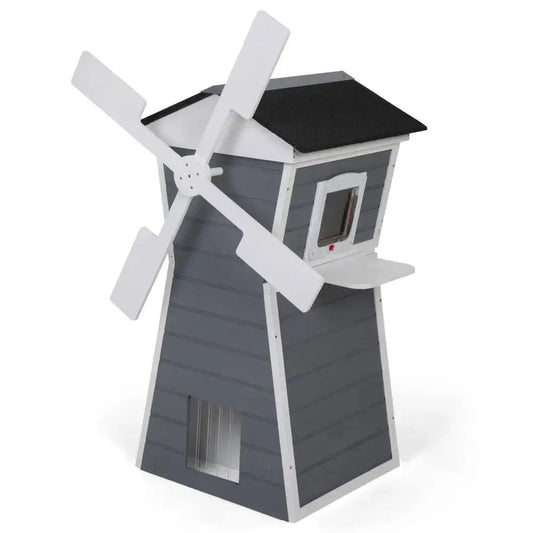 Coziwow 35''L Windmill Outdoor Cat House