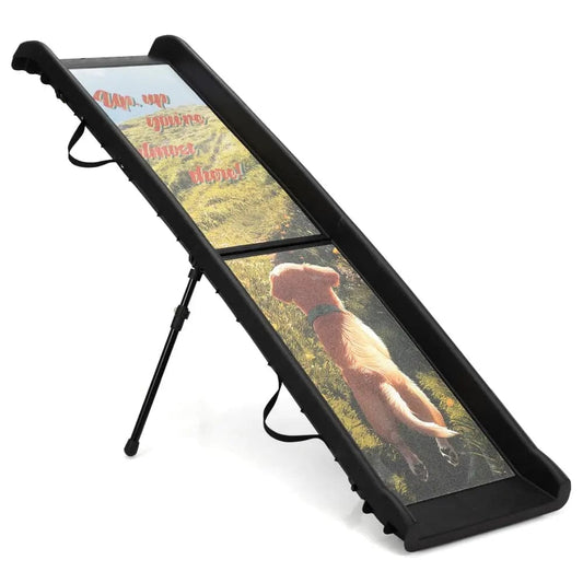 Coziwow 61″L Foldable Dog Ramp - Patterned