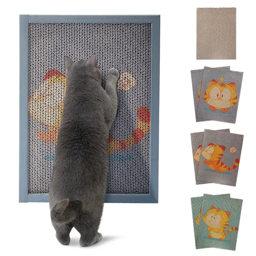 Coziwow Replaceable Art Cat Scratching Board - 7