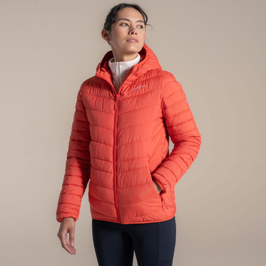 Craghoppers Women's Compresslite IX Hooded Insulating Jacket | Grenadine