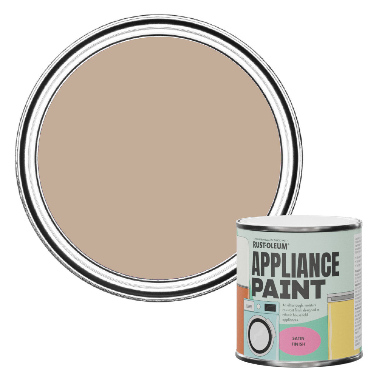Rust-Oleum Pink Satin Appliance Paint - Smitten 250ml