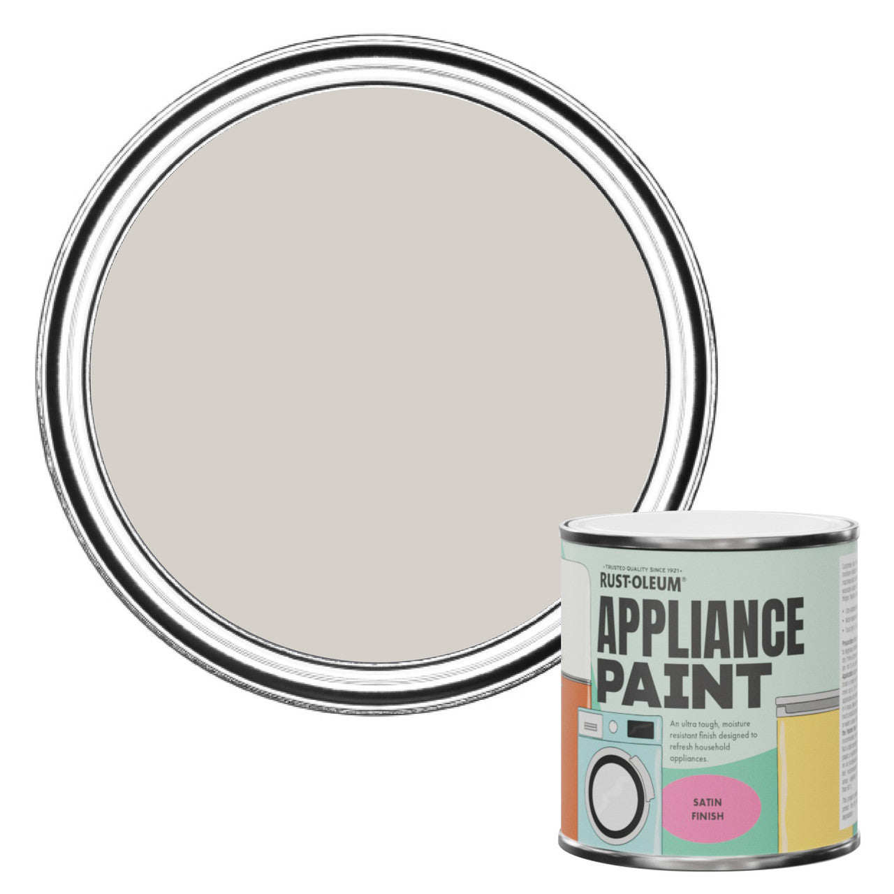 Rust-Oleum Purple Satin Appliance Paint - Babushka 250ml