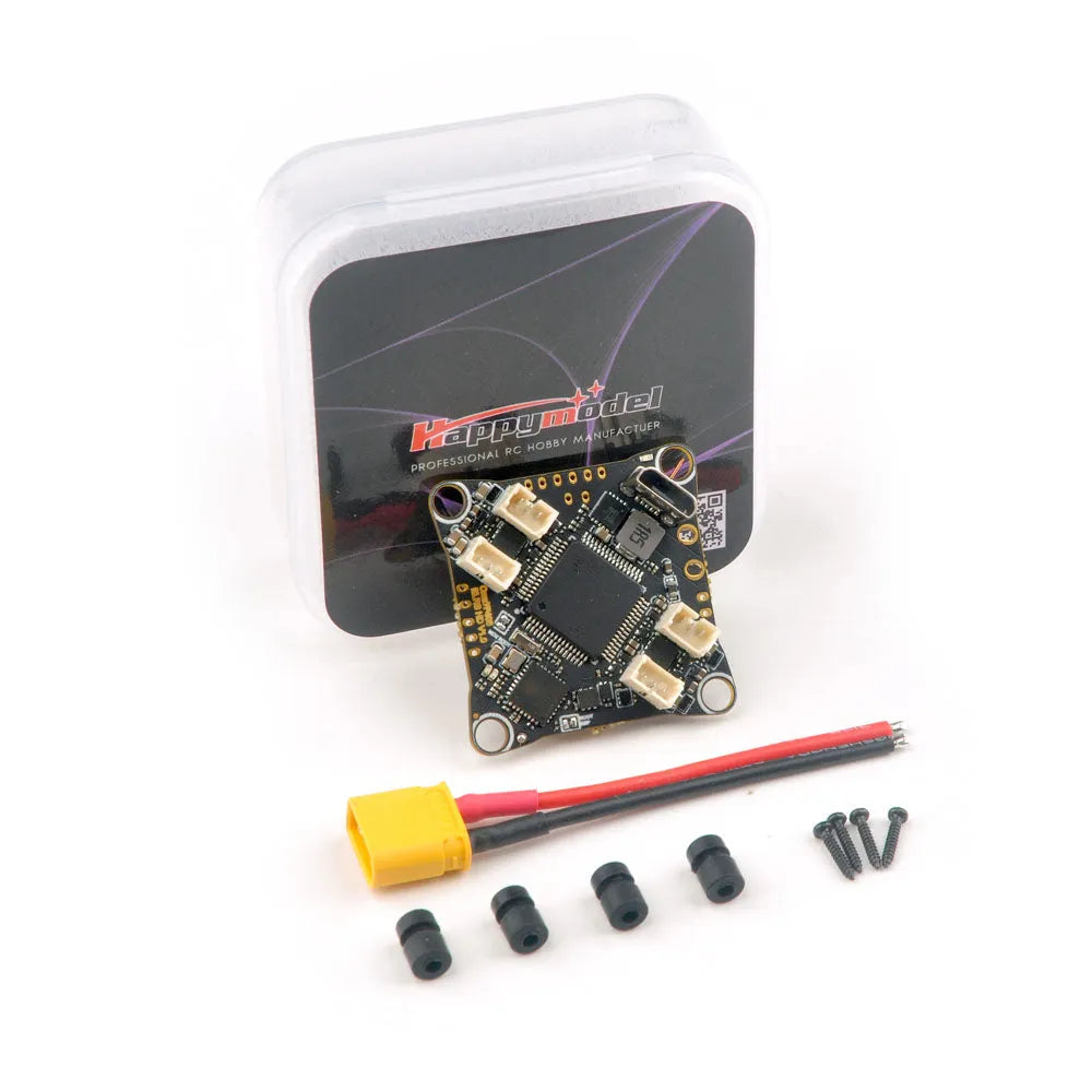 Happymodel CrazyF405HD ELRS 1-2S AIO Flight Controller Built-in UART ELRS Receiver and 12A BLHELI_S ESC
