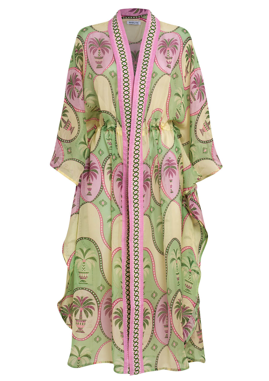 Palma Silk Tamara Kimono - XS