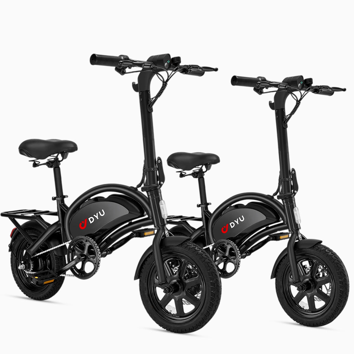 DYU D3F E-Bike Combo Sale - Black / D3F*2