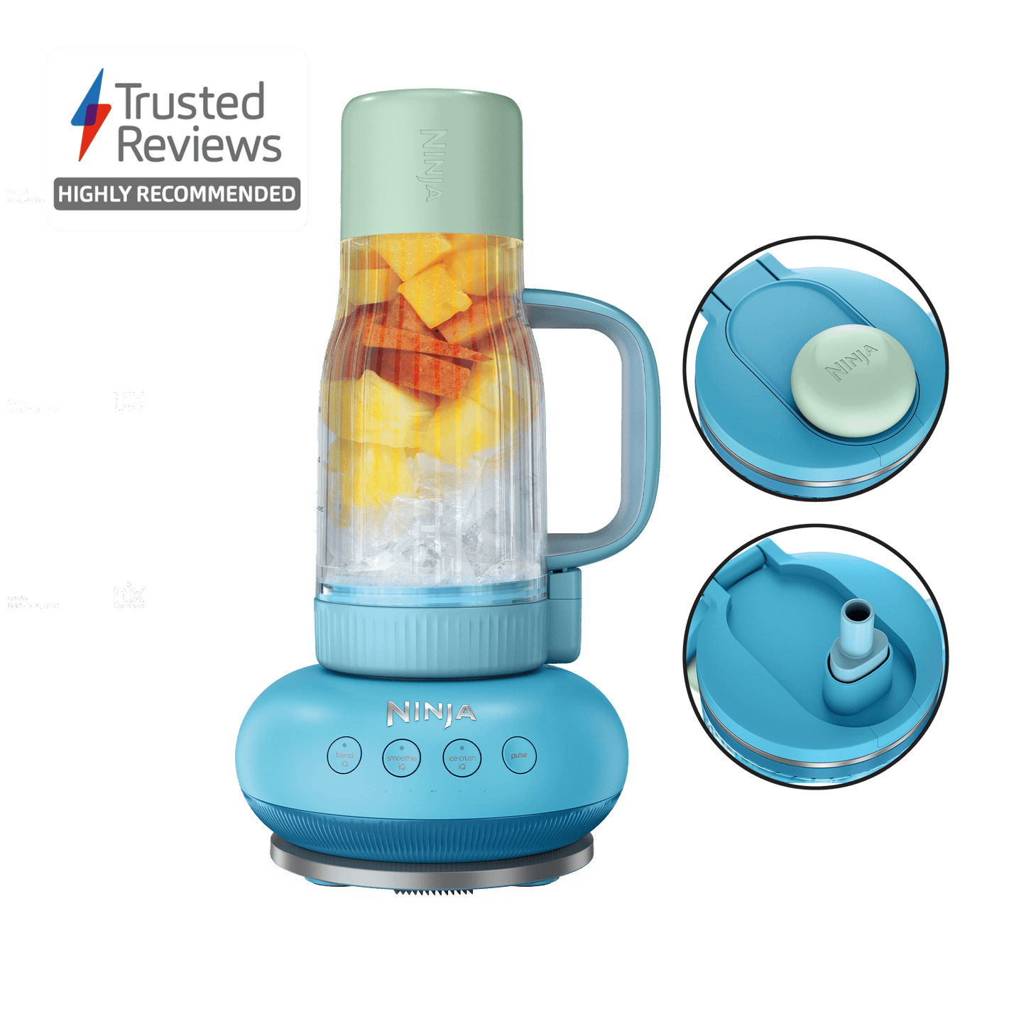 Ninja BlendBOSS Tumbler Blender in Blue Raspberry | DB351UKBL | by SharkNinja