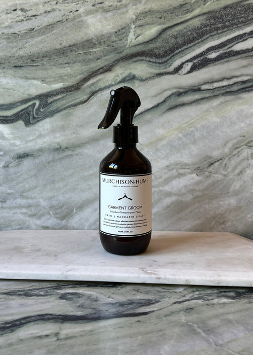 Garment Groom Fabric Freshener + Stain Remover | Scent: Basil Mandarin Kale | Size: 10fl.oz