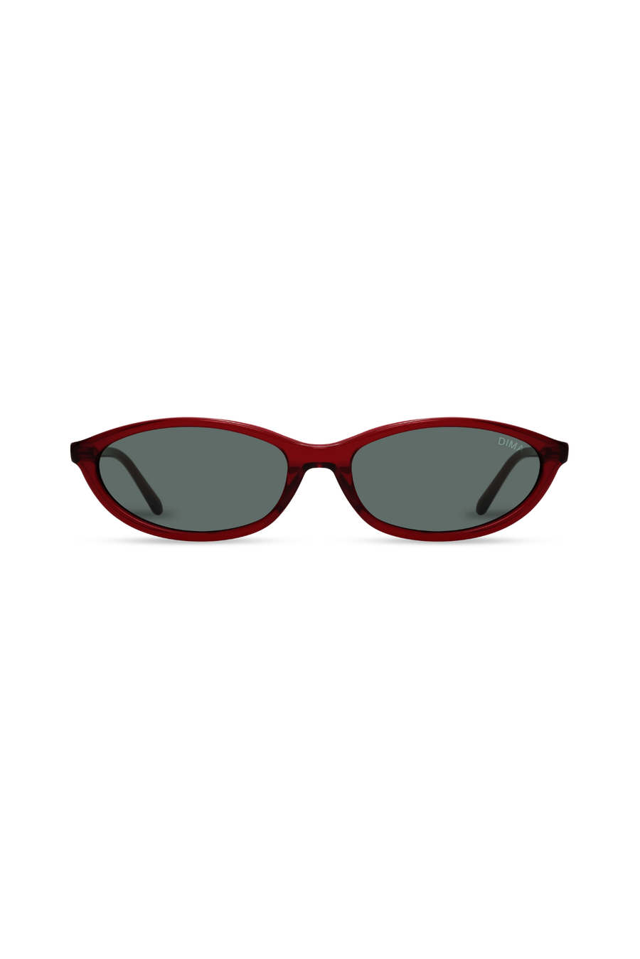 Dina - Crystal Red + Grey Lens / Polarized Lens