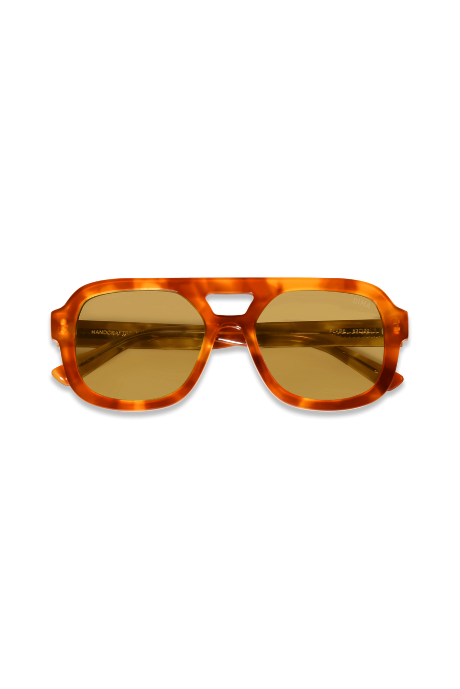 Flare - Havana + Yellow Lens