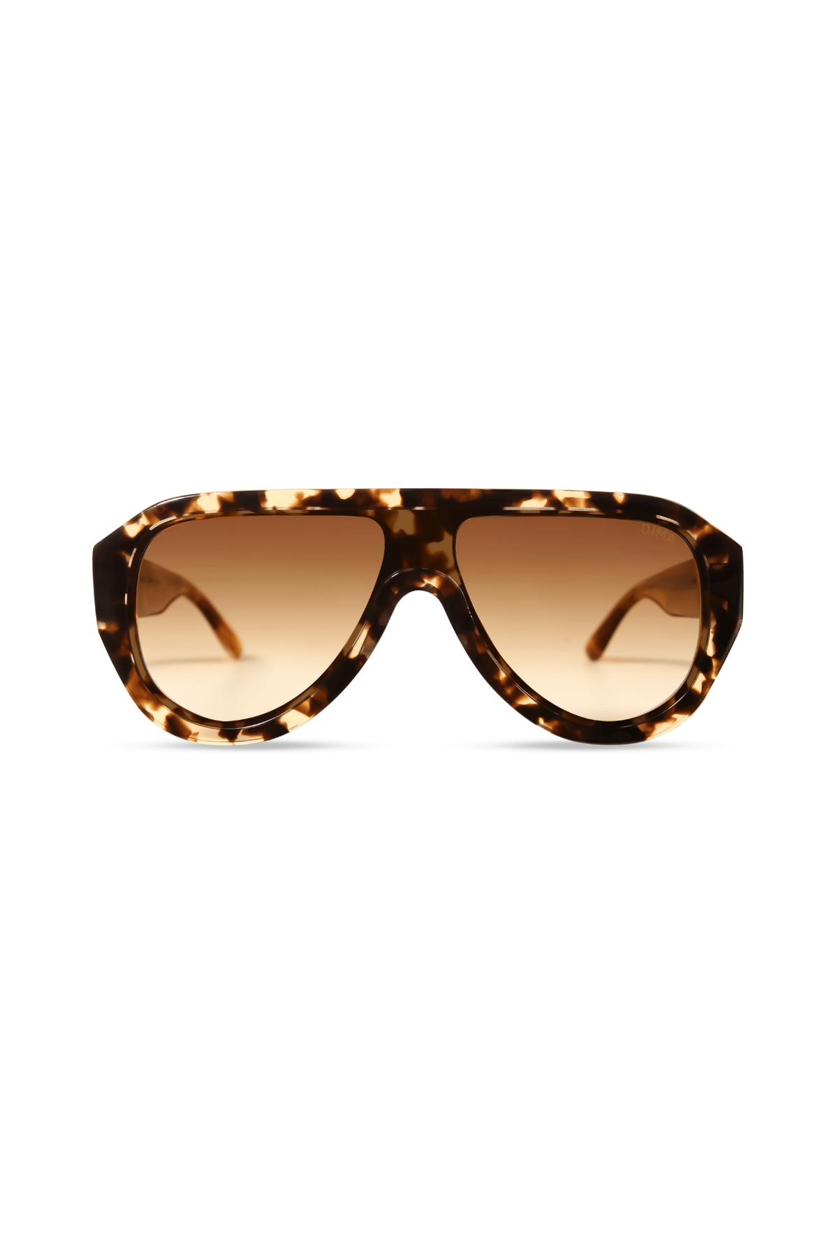 Saffron - Espresso Tortoise + Brown Gradient Lens