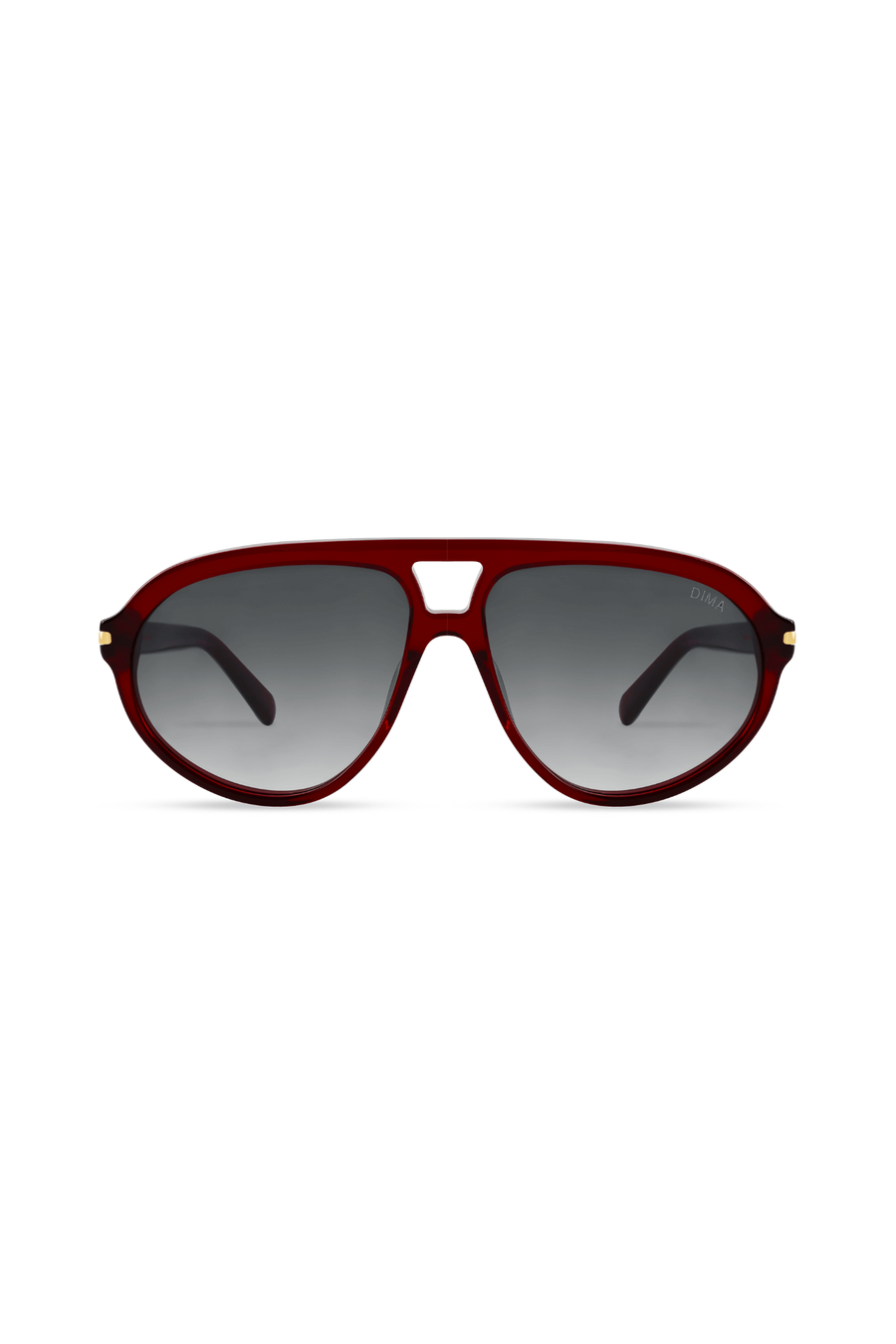 Eclipz - Crystal Red + Grey Gradient Lens