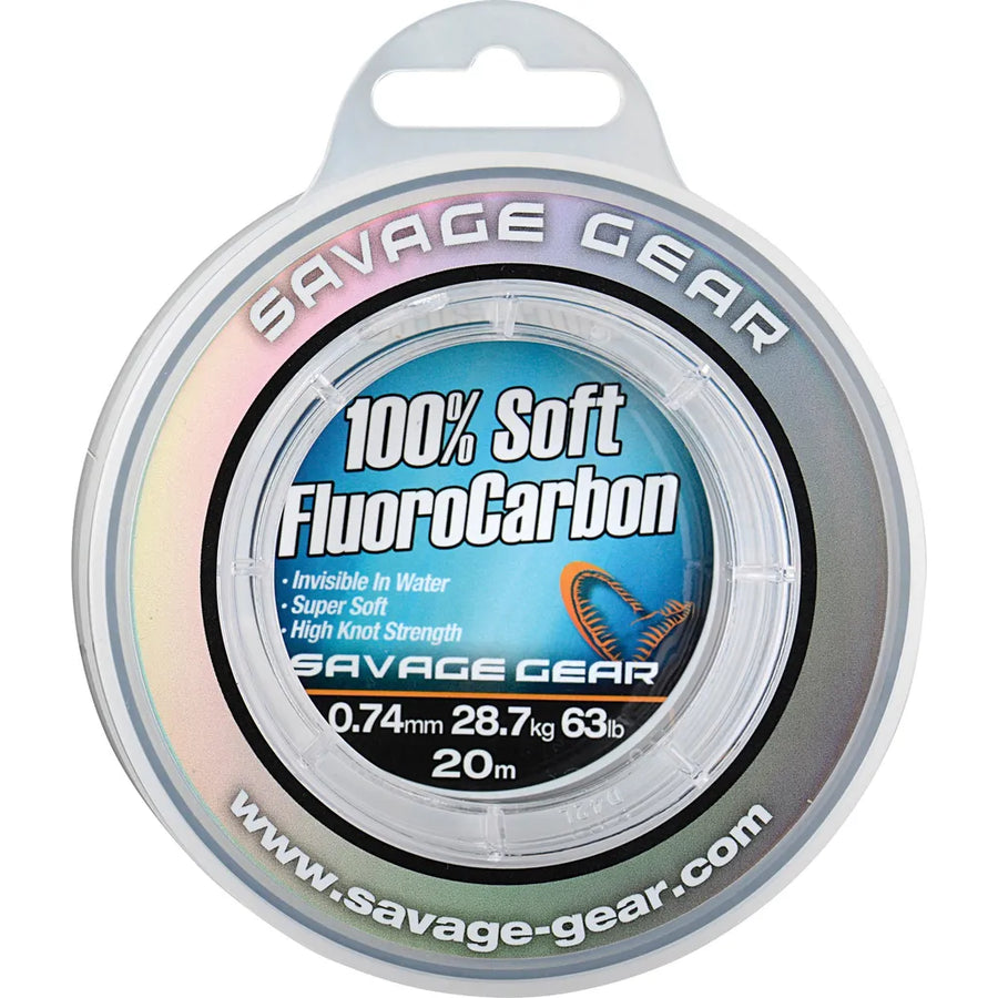 Savage Gear Soft FC Fluorcarbon Line 1mm 50.5kg 15m