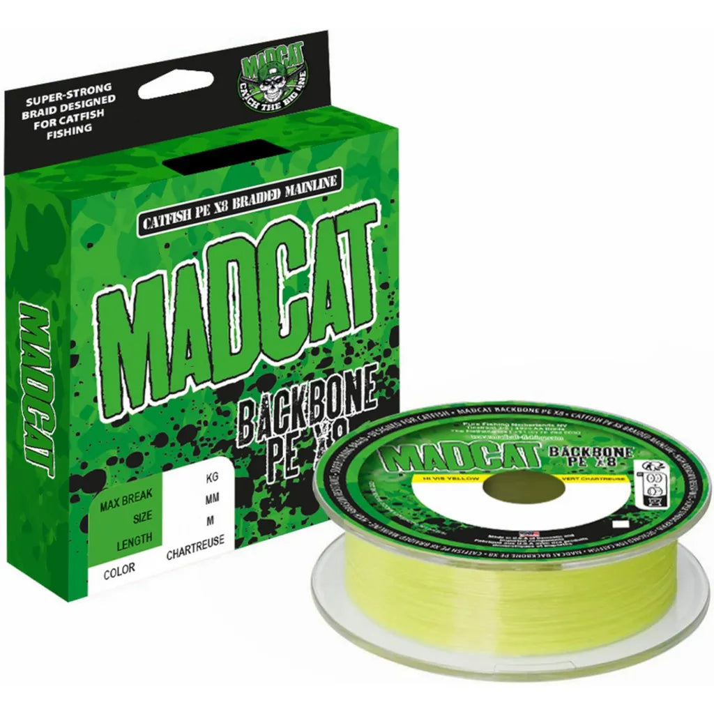 Madcat Backbone Braided lines 0.45mm 47.7kg