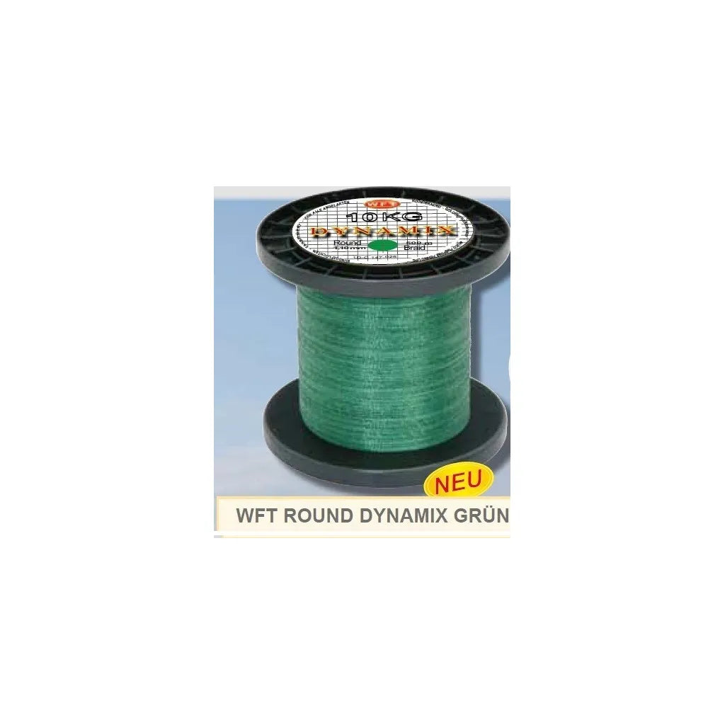 WFT Round Dynamix Braided Line 0.30mm Green