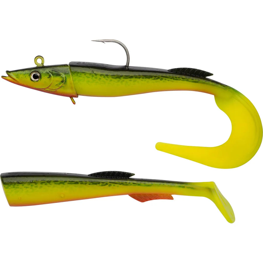 Berkley Power Sandeel Sea Fishing Lures 17cm 65g Hot Cod
