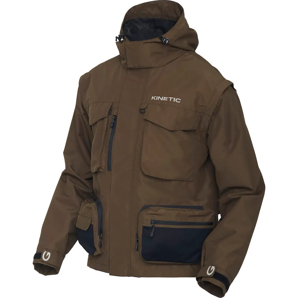 Kinetic Strider Zip-Off Jacket L Olive