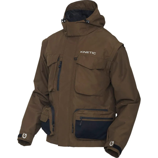 Kinetic Strider Zip-Off Jacket L Olive