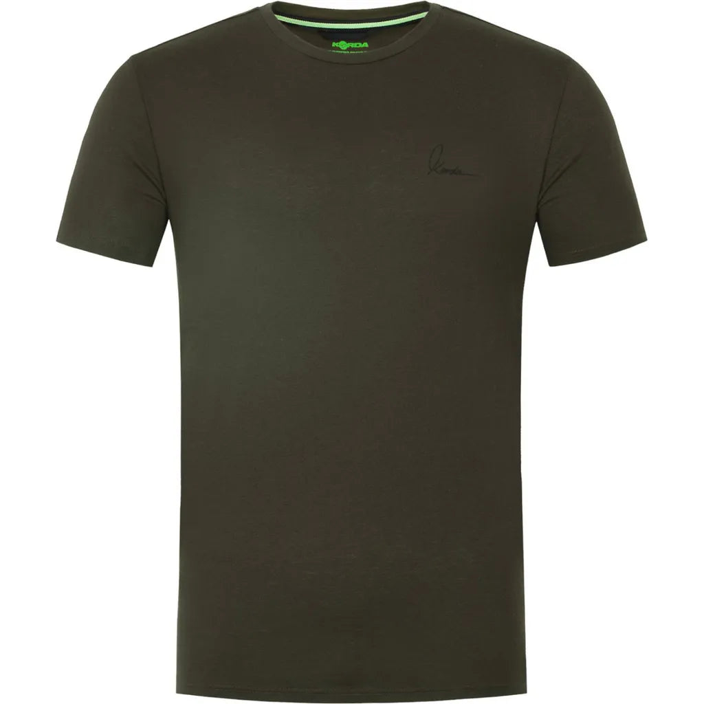 Korda Minimal Tee Dark Olive S