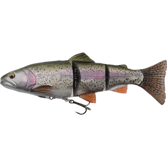 Savage Gear 4D Line Thru Trout Soft Baits 25cm 193g Sinking Rainbow