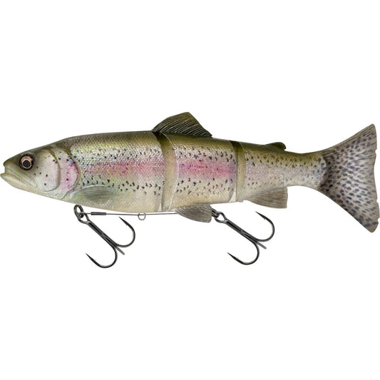 Savage Gear 3D Line Thru Trout Soft Baits 30cm 303g Sinking Clear Rainbow Trout