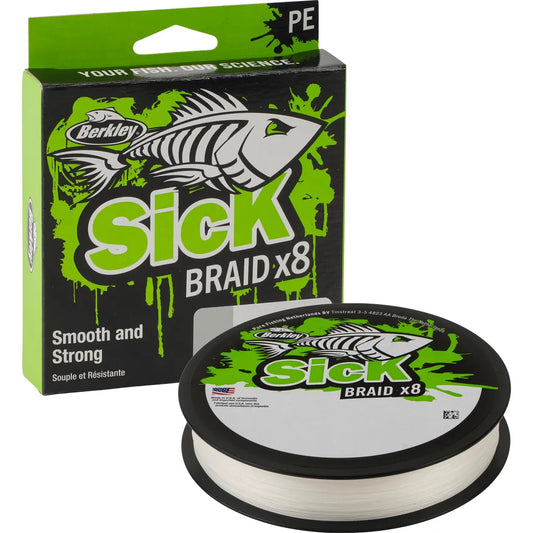 Berkley Sick Braid Fishing Line 0.06mm 5.4kg 300m White