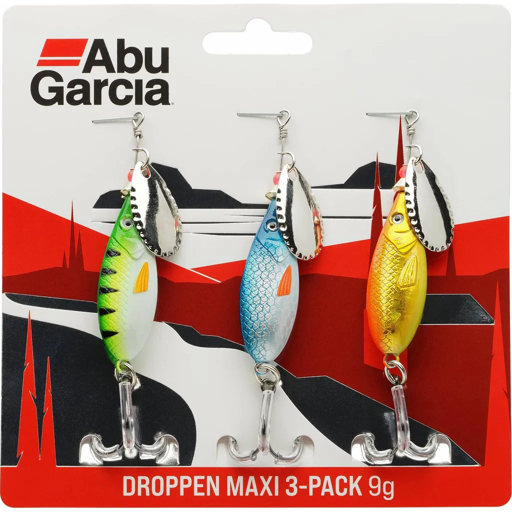 Abu Garcia Droppen Maxi Inline Spinners 12g 8.5cm Varied