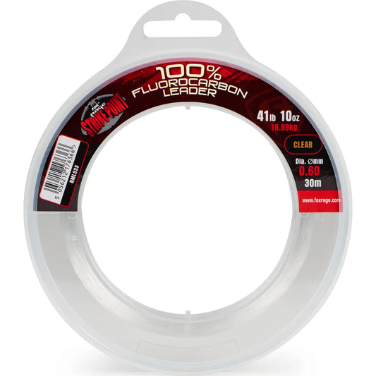 Fox Rage Strike Point Fluorocarbon Lines 0.75mm 27.3kg 25m